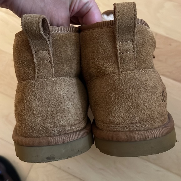 Mens Uggs ankle booties like new young adult wore like 5 times and outgrew. - Picture 6 of 8